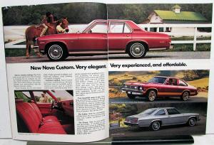 1978 Chevrolet Nova Color Sales Brochure Original