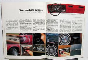 1978 Chevrolet Nova Color Sales Brochure Original