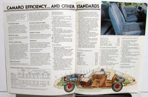 1978 Chevrolet Camaro Z28 Sport Rally Type LT Color Sales Brochure Original