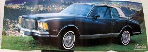 1978 Chevrolet Monte Carlo Spanish Text Venezuelan Market Sale Brochure Original