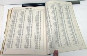 1954 Hudson Dealer D Series Group Parts Book Catalog Preliminary Jet Wasp Hornet