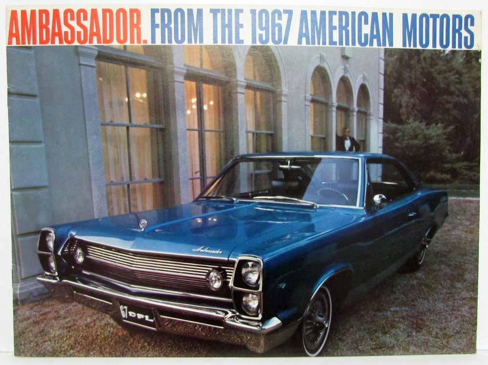 1967 AMC Ambassador Sales Brochure Canadian