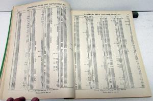1949 Hudson Dealer Parts Price List All Car Models Supplement 465 September 1949