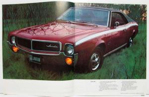 1968 AMC Charging Too Little Sales Brochure Javelin Rebel Ambassador - Canadian