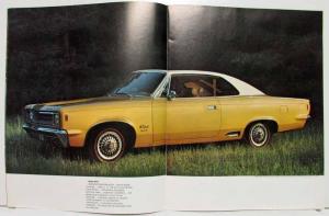 1968 AMC Charging Too Little Sales Brochure Javelin Rebel Ambassador - Canadian