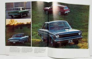 1968 AMC Charging Too Little Sales Brochure Javelin Rebel Ambassador - Canadian