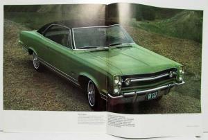 1968 AMC Charging Too Little Sales Brochure Javelin Rebel Ambassador - Canadian