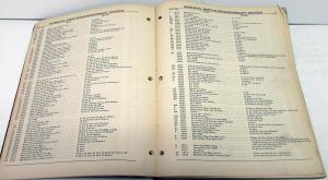 1927-50 Hudson Dealer Numerical Parts Interchangeability Record Book Original