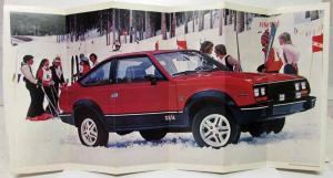 1982 AMC Spirit Concord Eagle Sales Folder Poster - Canadian