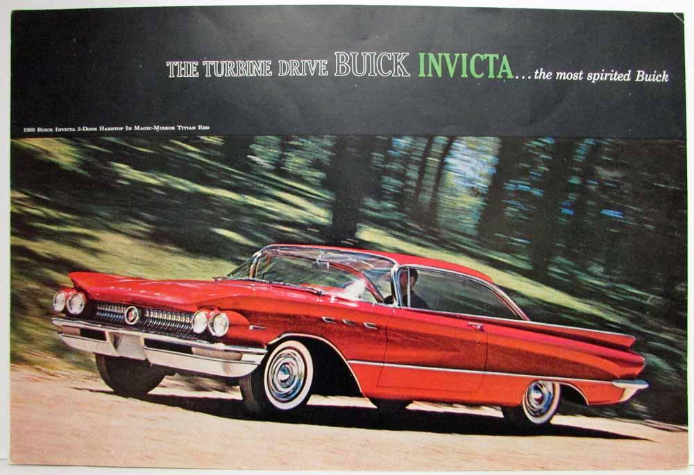 1960 Buick Invicta Sales Folder - Canadian