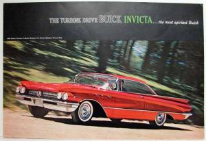 1960 Buick Invicta Sales Folder - Canadian