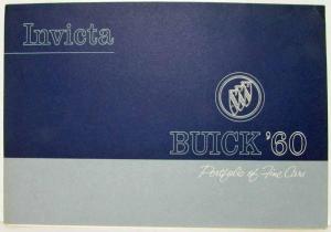 1960 Buick Invicta Portfolio of Fine Cars - Canadian