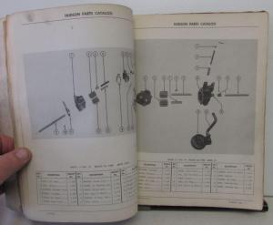 1955-56 Hudson Dealer Parts Catalog Book Wasp Hornet Super Custom AMC Original