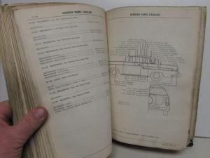 1955-56 Hudson Dealer Parts Catalog Book Wasp Hornet Super Custom AMC Original