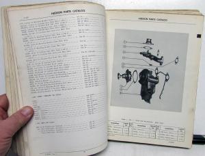 1955-56 Hudson Dealer Parts Catalog Book Wasp Hornet Super Custom AMC Original