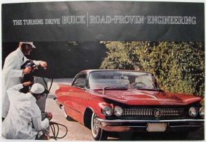 1960 Buick Turbine Drive Road Proven Engineering Sales Folder - Canadian
