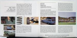 1961 Buick Special Deluxe Wagon V8 Sales Brochure Canadian Original