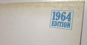 1963 The Special Book of Buicks Sales Brochure - Canadian
