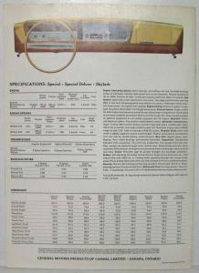 1963 The Special Book of Buicks Sales Brochure - Canadian