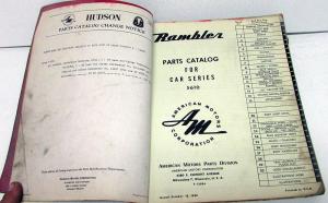 1956 American Motors Rambler Dealer Parts Catalog Book Series 5610 Original