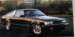 1980 Toyota Celica GT Sport XL Color Sales Brochure Original