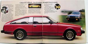 1980 Toyota Celica GT Sport XL Color Sales Brochure Original