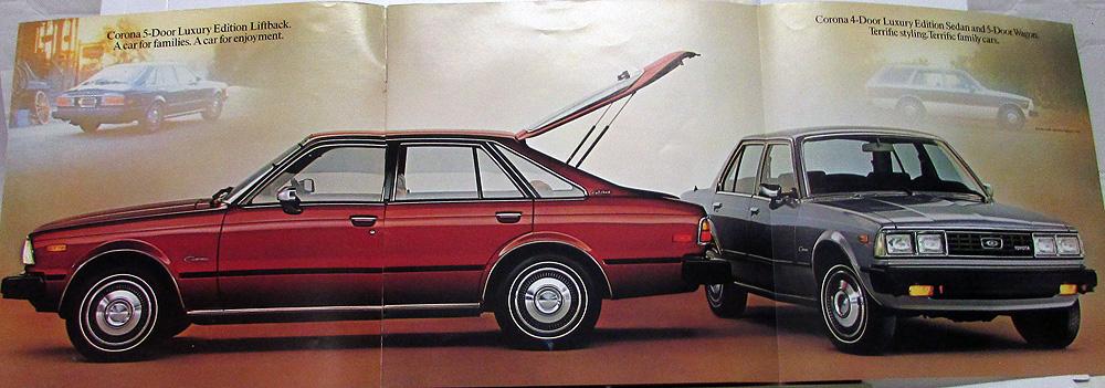 1980 Toyota Corona 18-page Original Car Sales Brochure Catalog 