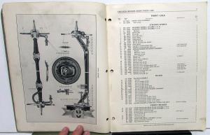 1932 Hudson Dealer Parts List Book New Greater Eight 8 December Repair Original