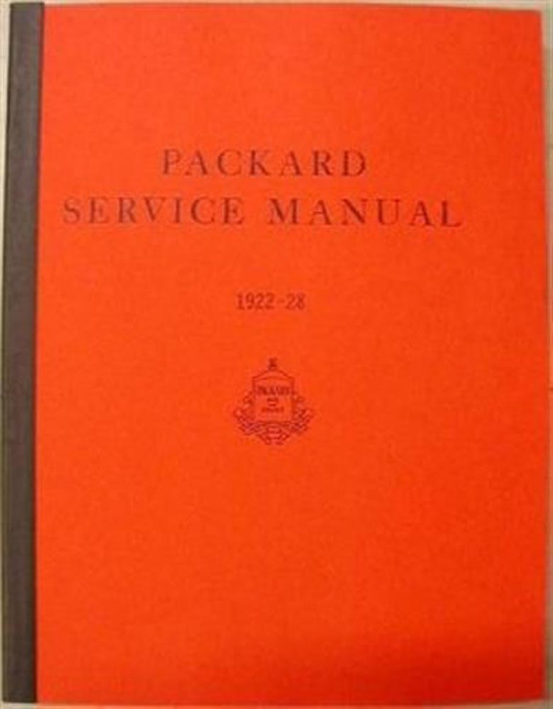 Packard Shop Manual 1922 1923 1924 1925 1926 1927 1928 Service Repair Book 