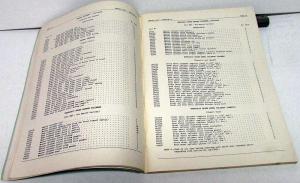 1939 Nash Dealer Preliminary Chassis & Body Parts List Book LaFayette Ambassador
