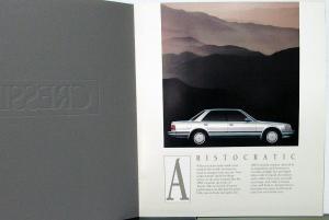 1989 Toyota Cressida Canadian XL Color Sales Brochure Original