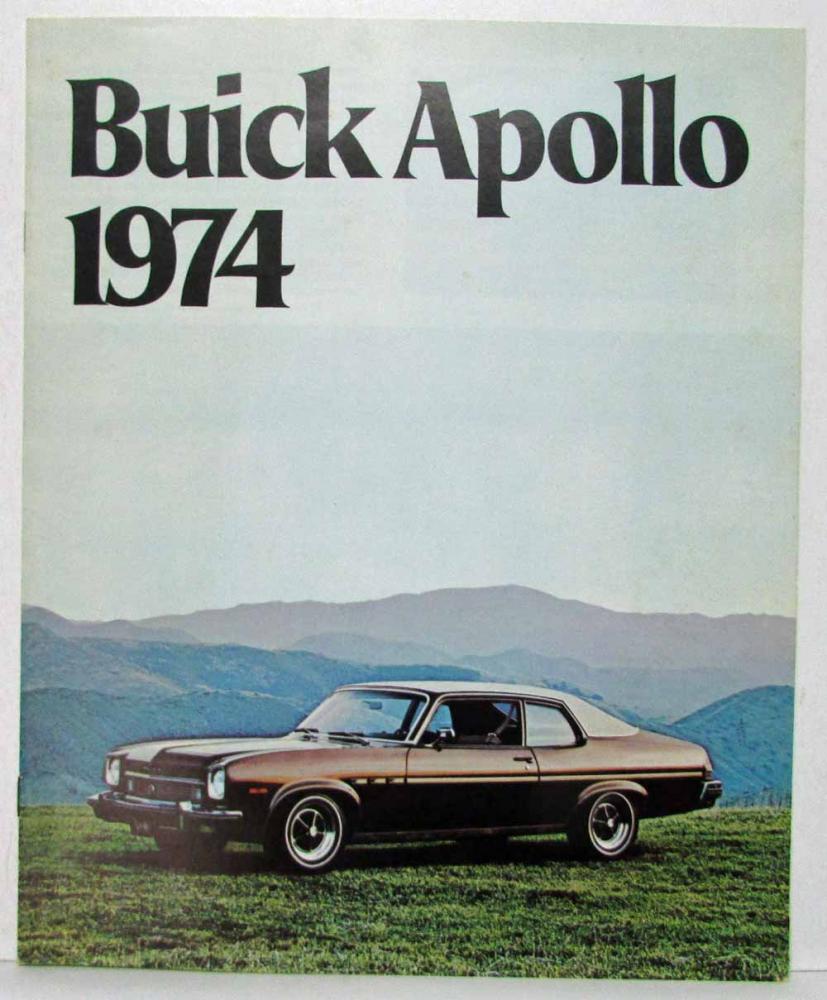 1974 Buick Apollo Sales Brochure - Canadian - French Text