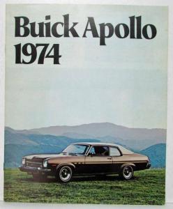 1974 Buick Apollo Sales Brochure - Canadian - French Text