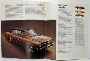 1974 Buick Apollo Sales Brochure - Canadian - French Text