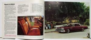 1975 Buick Sales Brochure Catalytic Converter Equipped - Canadian