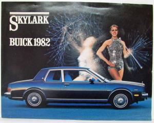 1982 Buick Skylark Sales Brochure - Canadian