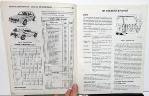 1973 AMC Hornet Gremlin Matador Javelin Ambassador Tech Service Shop Manual