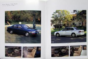 1996 Toyota Avalon Japanese Text Color Sales Brochure Original