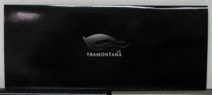 2007 2008 Tramontana Sports Car Sales Folder CD & 3 Color Photo Cards Original