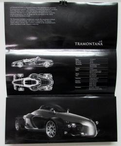 2007 2008 Tramontana Sports Car Sales Folder CD & 3 Color Photo Cards Original