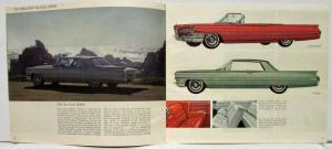 1964 Cadillac Sales Brochure Sixty-Two Fleetwood DeVille- Canadian
