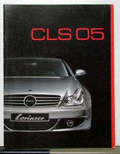 2000 2002 2003 2004 2005 2006 2007 2008 2009 2010 Lorinser CLS 05 Sales Brochure
