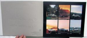 1981 Cadillac DeVille Fleetwood Brougham Limo Eldorado Seville Sale Brochure