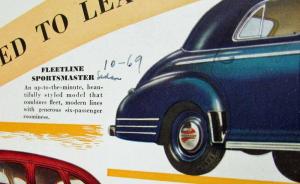 1942 Chevrolet Sales Folder - Canadian