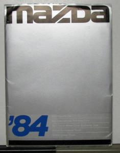 1984 Mazda RX-7 626 GLC Trucks B2000 B2200 Press Kit