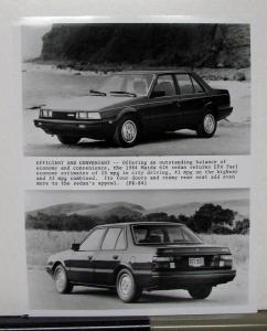 1984 Mazda RX-7 626 GLC Trucks B2000 B2200 Press Kit