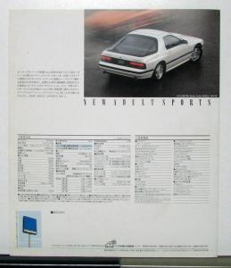 1978 1979 1980 1981 1982 1983 1984 1985 Mazda RX-7 Sales Brochure Japanese Text