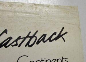 1965-1973 AC 428 Fastback Best of 2 Continents Auto Show Sales Sheet - UK Market