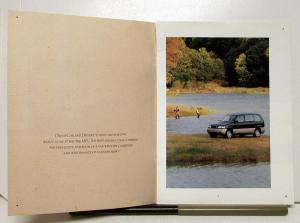 1991 Mazda MPV Sales Brochure