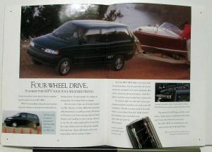 1991 Mazda MPV Sales Brochure